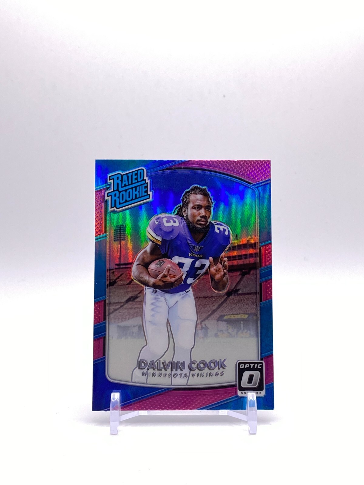 2017 DONRUSS OPTIC DALVIN COOK RATED ROOKIE CARD RC PINK MINNESOTA VIKINGS #193