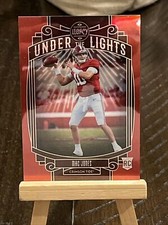2021 Panini Legacy Under The Lights #UL-MJ Mac Jones 38/50 Ruby RC