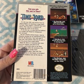 Time Lord (Nintendo Entertainment System, 1990) NES CIB COMPLETE
