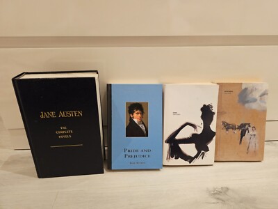 4 Jane Austen Novels/ 2 Hardcovers/ 2 Paperbacks 1 New/ 3 used