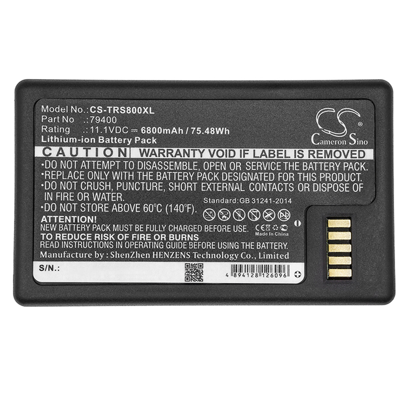 BATTERIE 6800mAh 79400 99511-30 For Trimble S3 S5 S9 VX Total Stations