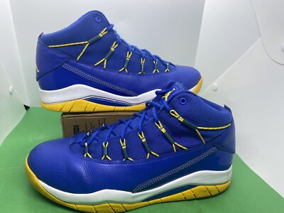 Men's Size 9 Nike Prime Flight Jordans Golden State Warriors Sneakers Shoes | eBay
