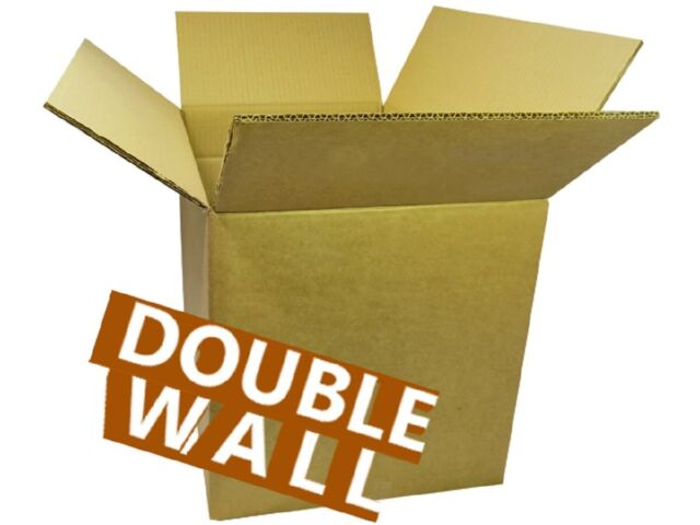 10 STRONG LARGE DOUBLE WALL Cardboard Removal Moving Boxes 20x20x20" *OFFER