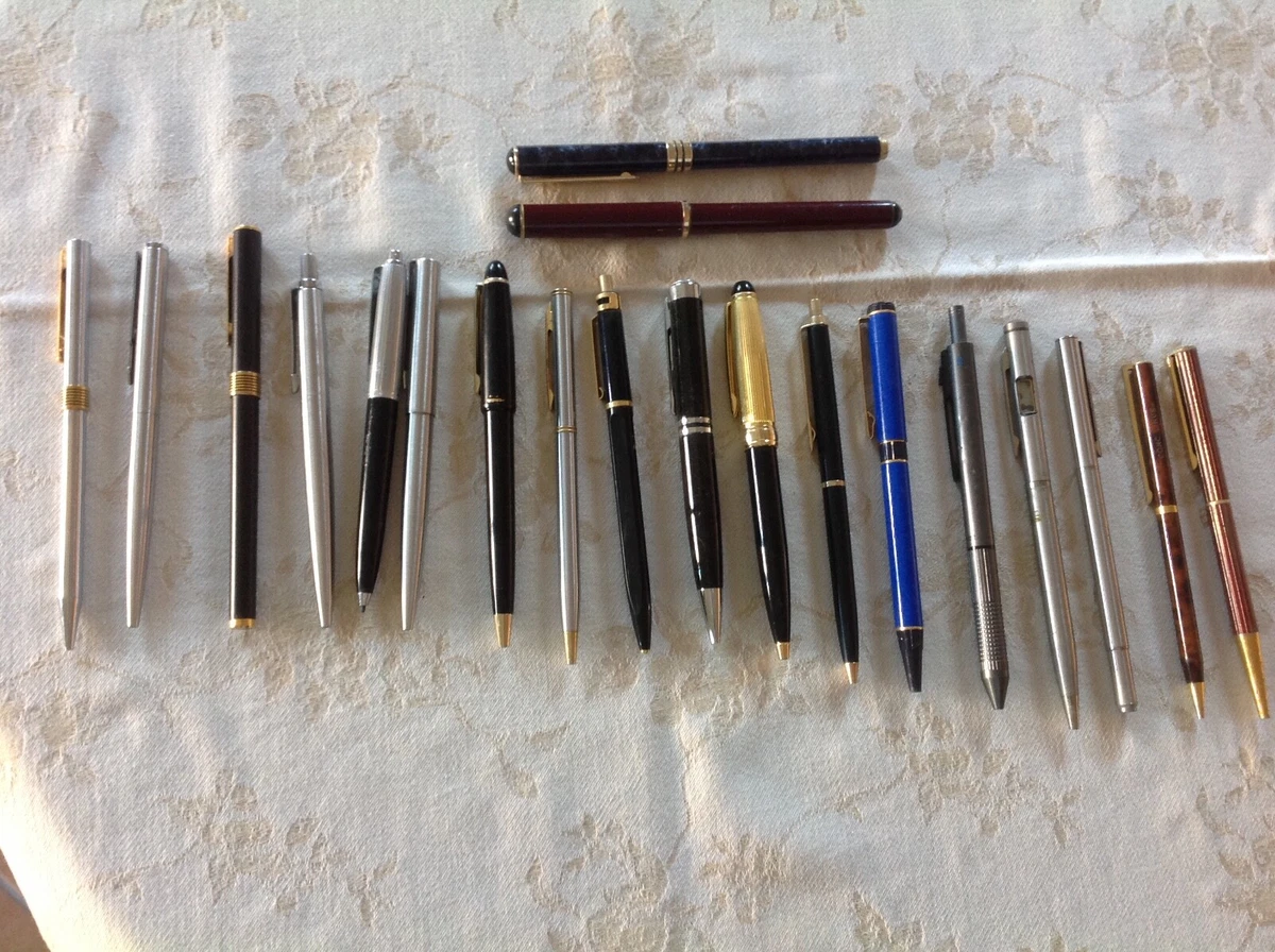 Lot De Stylos Plume - Platignum, Ero, Staedler - Occasion Correcte