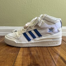 Adidas Forum Mid Off White Blue Bird GX1021 Size 10.5