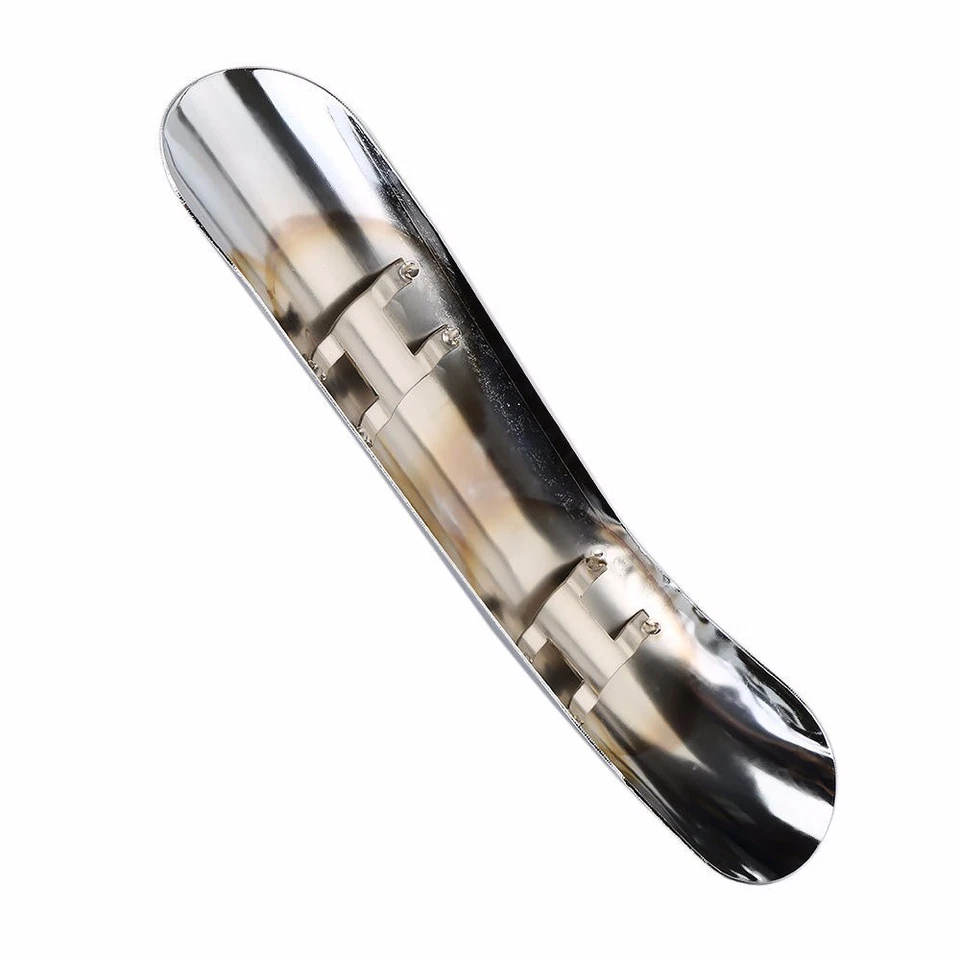 Protector de talón protector térmico de escape curvo para Harley Honda Kawasaki Suzuki Yamaha VTX Foto 3 de 3