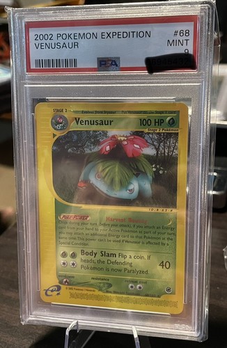 2002 Pokemon Expedition Venusaur 68/165 PSA 9 MINT - 第 1/5 張圖片