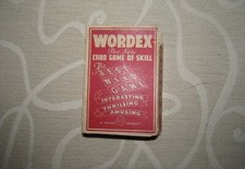 Rare Wordex The New Game of Skill Game 1930s - EXC COND !! 