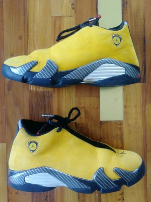 jordan 14 yellow ferrari gs