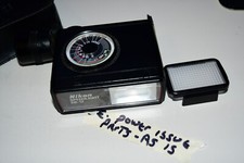 Nikon Speedlight SB-12 TTL Flash for NO POWER REPAIR/ AS IS/ WITH CASE 2C