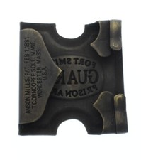 Fibbia Cintura Militare USA Anson Mills 1881 - Ottone - Nuova Senza Etichette