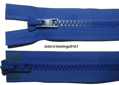 YKK ZIP, ROYAL BLUE, 22
