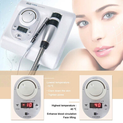 Cryo Cool Hot Electroporation Mesotherapy Skin Face LiftingRejuvenation Machine