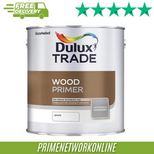 Dulux Trade White Wood Primer – 1L 100% ORIGINAL ⭐⭐⭐⭐⭐