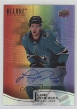 2021-22 Upper Deck Allure Rainbow Full Auto Lane Pederson #R-47 Auto 12g7