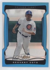 2009 Topps Finest Blue Refractor 89/399 Geovany Soto #120 1c1