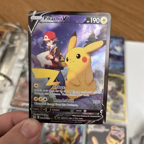 Pokemon Tcg Pikachu V TG16/TG30 Lost Origin 2022
