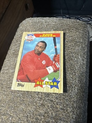 Topps 1987 Topps - Dave Parker Cincinnati Reds Baseball Card #600 All-Star