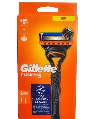 Gillette Fusion5 Starterset, 1x Gillette Rasierer, 3x Ersatzklingen, neu&ovp - Bild 1 von 4