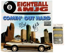 Eightball & MJG signed 12x12 Poster 8 Ball - Comin' Out Hard Rapper, Rap
