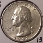 1948-S 25C US San Francisco Mint Washington Quarter 90% silver (#139-3262/31)