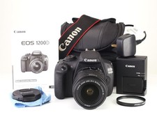 Canon EOS 1200D Camera & EF-S 18-55mm Lens Kit Refurbished + 12 Month Guarantee