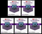 5 Packs 3M Pro Grade Precision Sanding Sheet 120 Medium 15/Pack, Total 75 Sheets