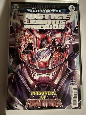 Justice League of America #18 2018 DC Comics Prisoners of Prometheus Petrus