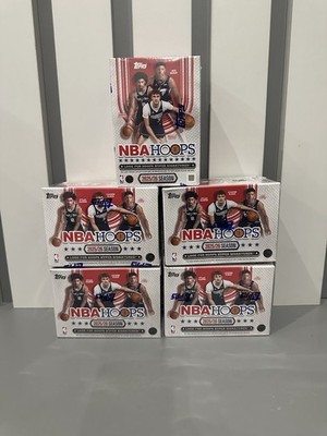 2025-26 Topps Hoops Basketball Value Box x5 - Brandneu & Versiegelt