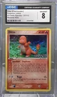 2005 Pokémon EX Delta Species Ditto Charmander Reverse Holo Stamped CGC 8 37/113