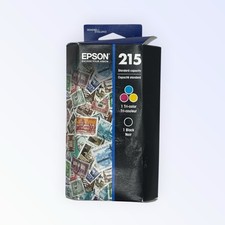 EPSON 215 Ink Standard Capacity Black  Color Cartridge Combo Pack Exp 08/2028