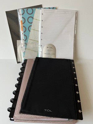 Tul Discbound Junior Size Notebook Planner includes misc. items & Tul pen