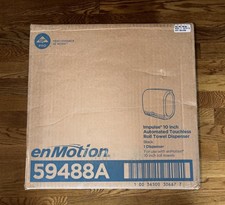 Georgia Pacific enMotion Impulse 10" Touchless Paper Towel Dispenser Black New