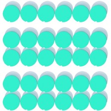DUJEQM Strong Fridge Magnets 30-Pack, Small 2cm magnet-Green-30pcs, Colors