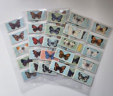 Wills "British Butterflies" Series 1927, 40 Sleeved Cards from Series of 50