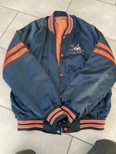 Vintage Chicago Bears Jacket Chalkline Size L Monsters Of The Midway