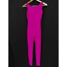 Flexatard by Gilda Marx Made in USA Pink Unitard Knit Women Size M