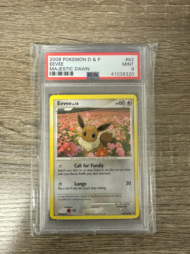 Eevee graded PSA 9 for sale on eBay