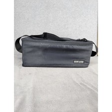 Case Logic 30 Capacity Cassette Tape Storage Bag Black Nylon Shoulder Strap Case