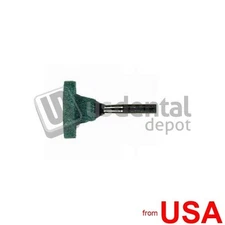 BESQUAL G011 GREEN Mounted Points Wheel Medium W-4 - 10pk - for porcel 100569-12