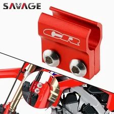 SAVAGE CNC Aluminum Front Brake Line Clamp for Honda CR80R-CR500R
