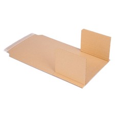 Buchverpackung Versandkarton Wickelverpackung Buch Karton  245 x 165 x 20-70mm