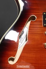 D'Angelico Excel DC Electric Guitar - Amaretto Burst