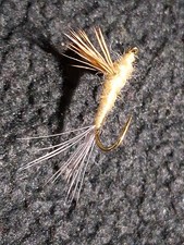 COMPARA DUN PALE MORNING DUN SIZE 14 CUSTOM TIED DRY FLY FISHING FLIES