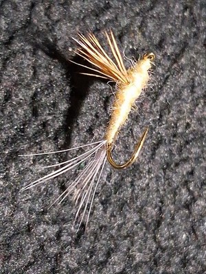 COMPARA DUN PALE MORNING DUN SIZE 14 CUSTOM TIED DRY FLY FISHING FLIES