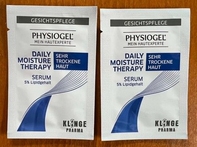 PHYSIOGEL Daily Moisture Therapy sehr trockene Haut Serum 2 x 2 ml Gesicht  NEU!