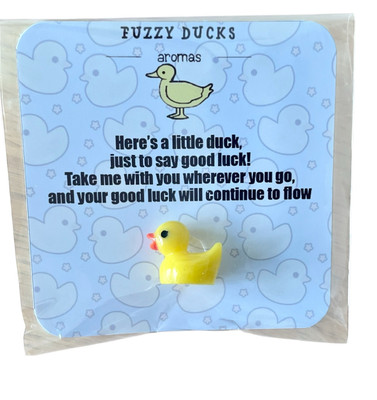 Viel Glück Ente, Taschenumarmung Ente, Glücksente Geschenk, Neuheit Ente Glücksbringer