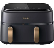 Image of PHILIPS 3000 Series NA352/00 9L Dual Basket Air Fryer - BOX DAMAGE