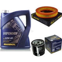 SCT Inspektionspaket 5L Mannol 10W-40 FüR Opel Corsa A CC 1.2I 1.4I 1.3I Vectra