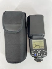 Sunpak DF4000U Camera Flash for Canon and Nikon With Case Tested